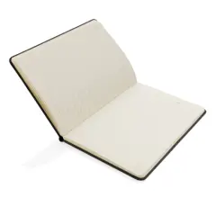 Bild på A5 hardcover PU anteckningsbok med mobil och-pennhållare