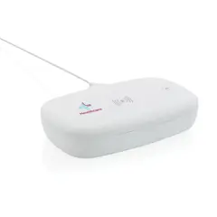 Bild på UV-C steriliseringsbox med 5W trådlös laddare