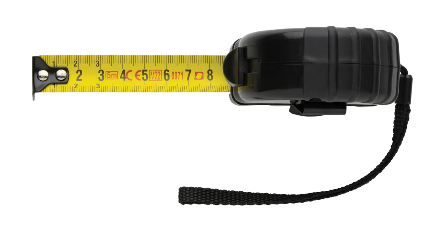 Bild på RCS återvunnen plast 5M/19mm måttband