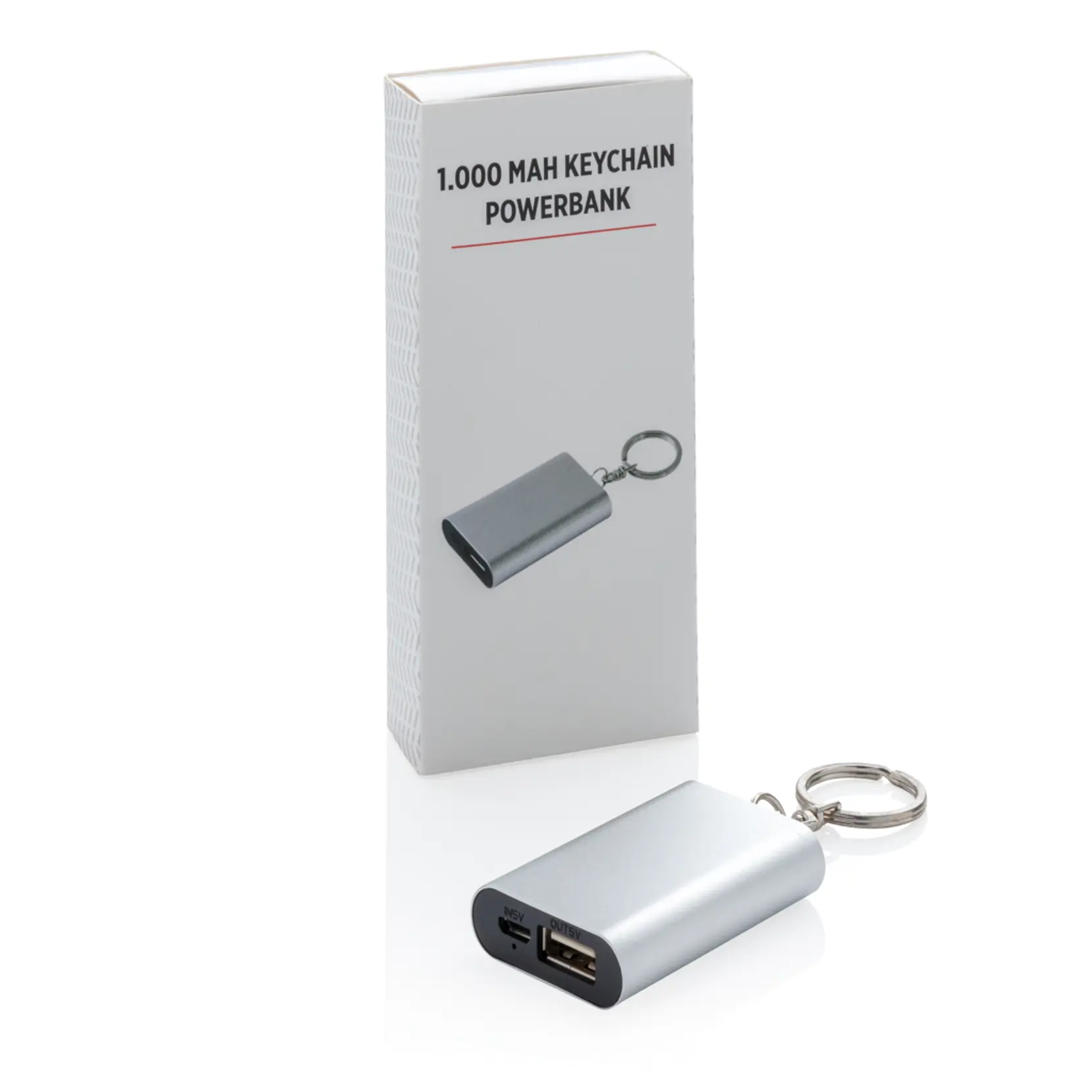 Bild på 1.000 mAh nyckelring powerbank