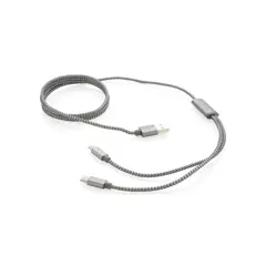 Bild på 3-i-1 flätad kabel