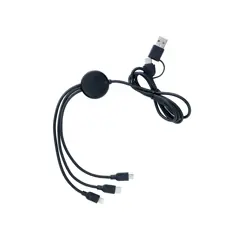 Bild på 6-i-1 kabel i RCS återvunnen TPE och återvunnen plast