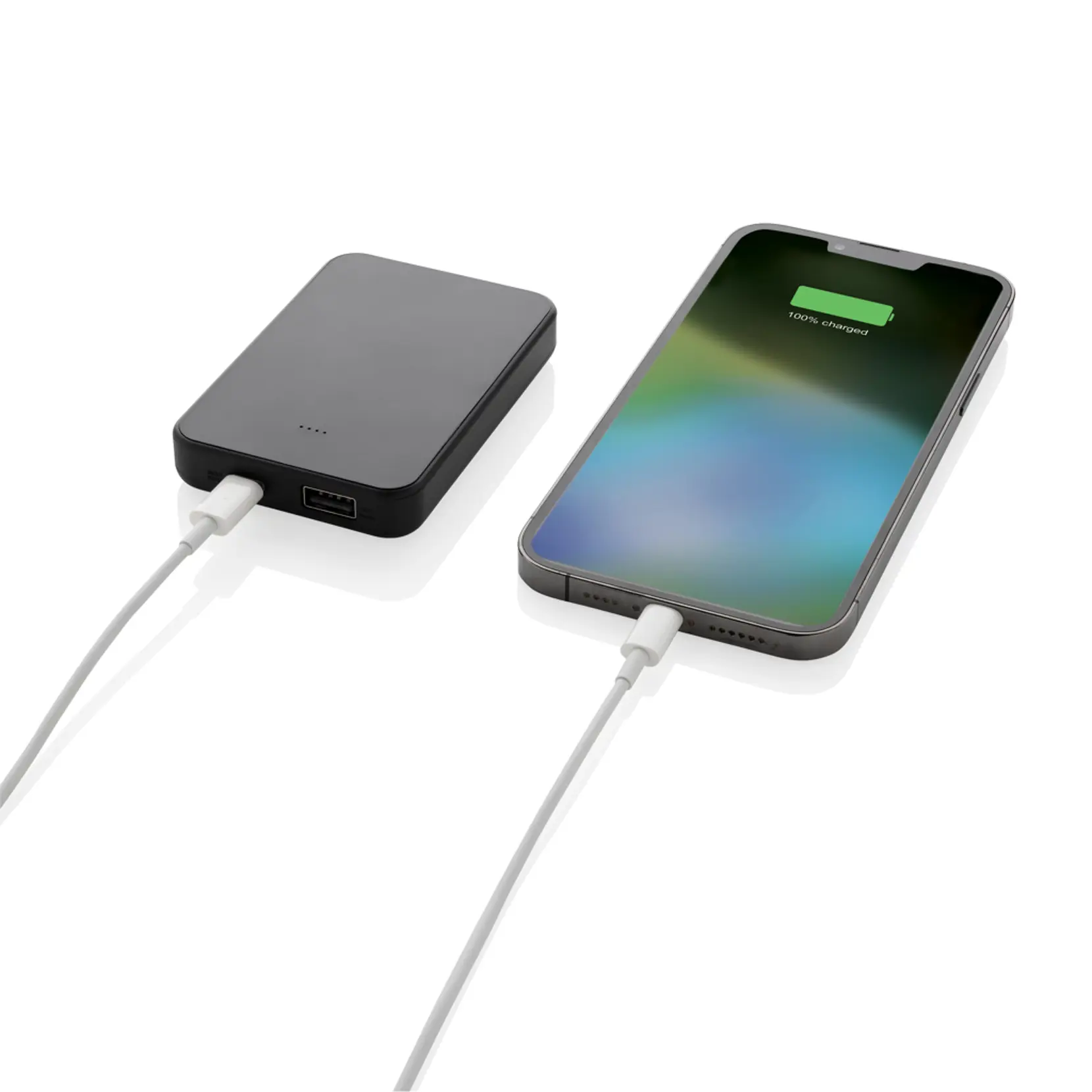Bild på Boostcore RCS powerbank i återvunnen plast 5.000mAh med USB