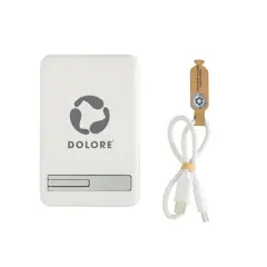 Bild på Zen RCS plast 5000 mah 5W magnetisk powerbank i bambu