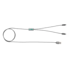 Bild på 3-i-1 flätad kabel