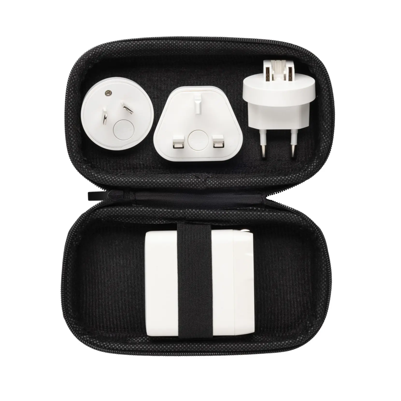 Bild på TravelCharge Pro RCS rplastisk reseladdare med USB C