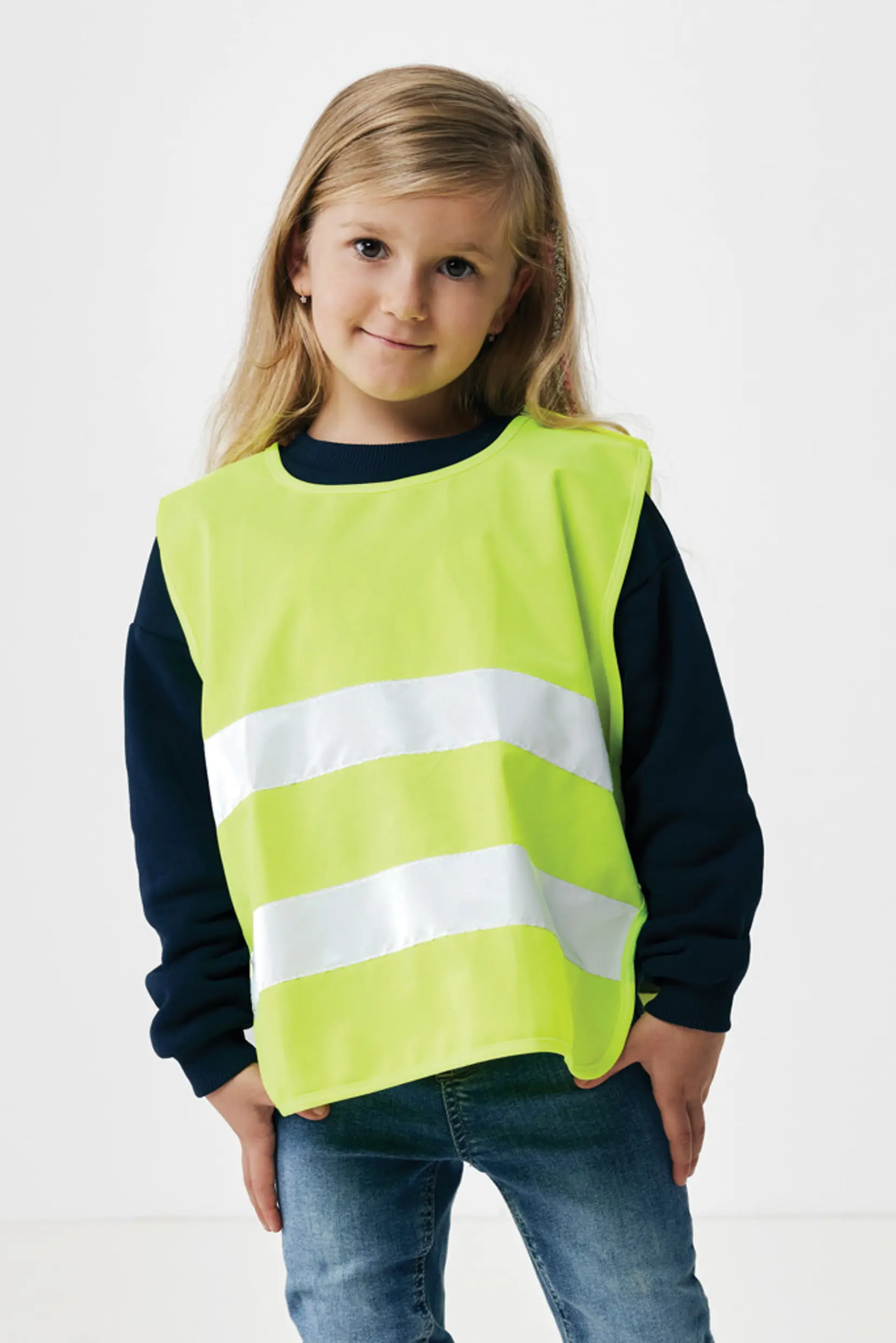 Bild på Reflexväst för barn 3-6 år, GRS återvunnen PET