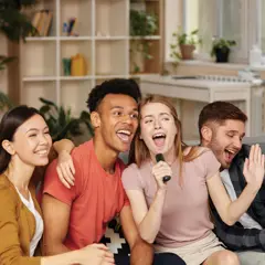 Bild på Singvibe RCS karaoke set med dubbelmikrofon
