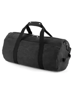 Bild på Vintage Canvas Barrel Bag
