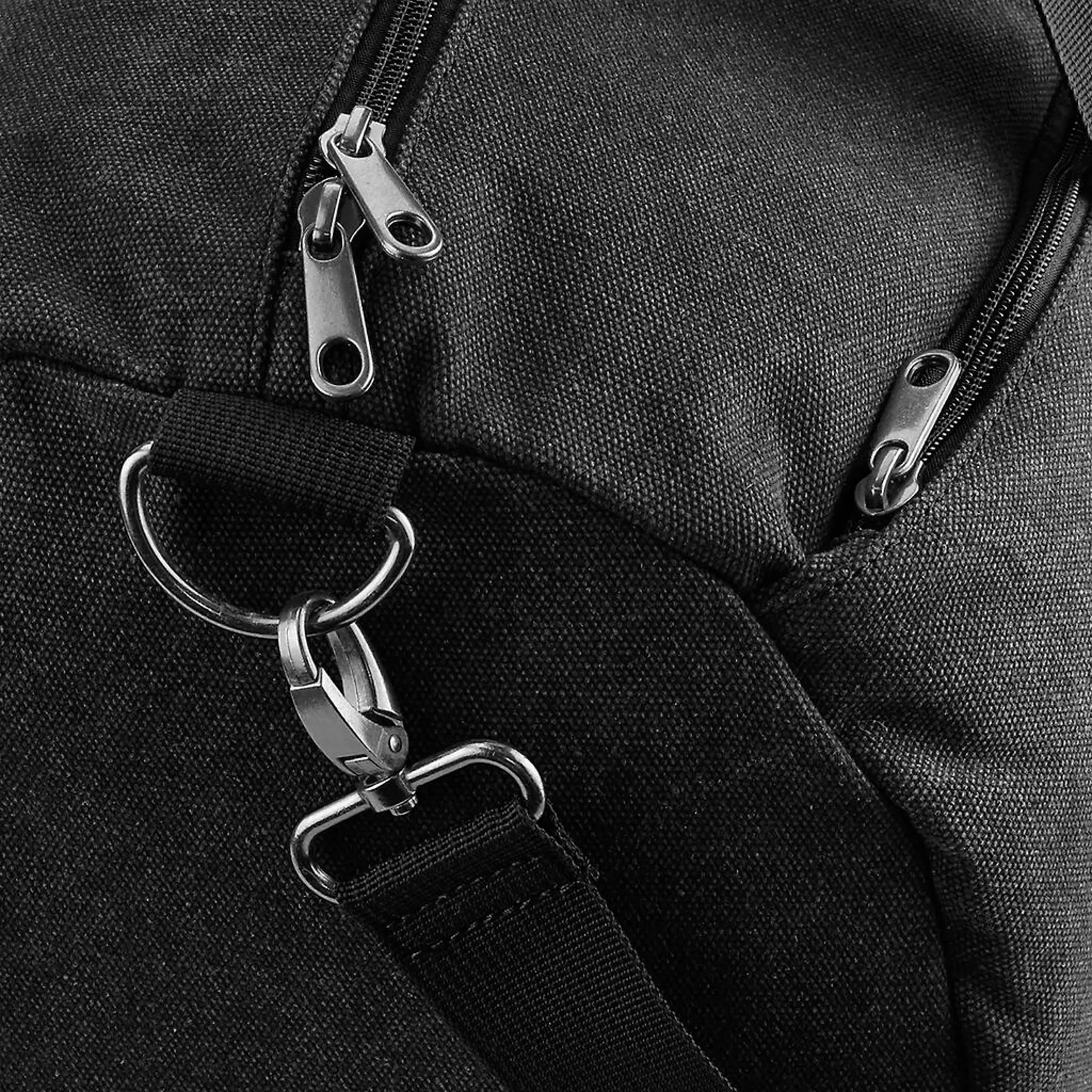 Bild på Vintage Canvas Barrel Bag Bild på Vintage Canvas Barrel Bag