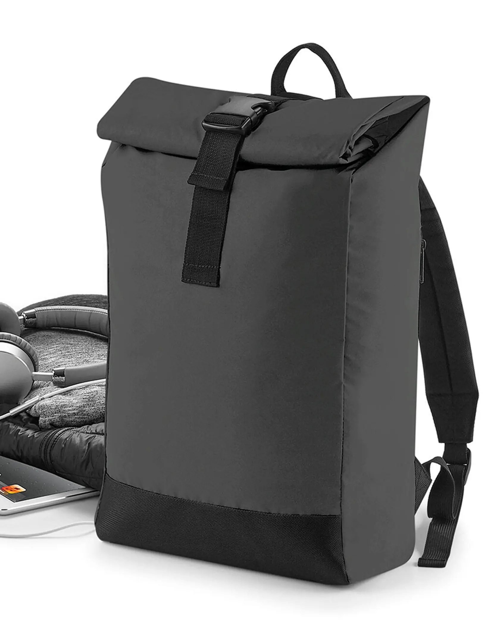 Bild på Reflective Roll-Top Backpack