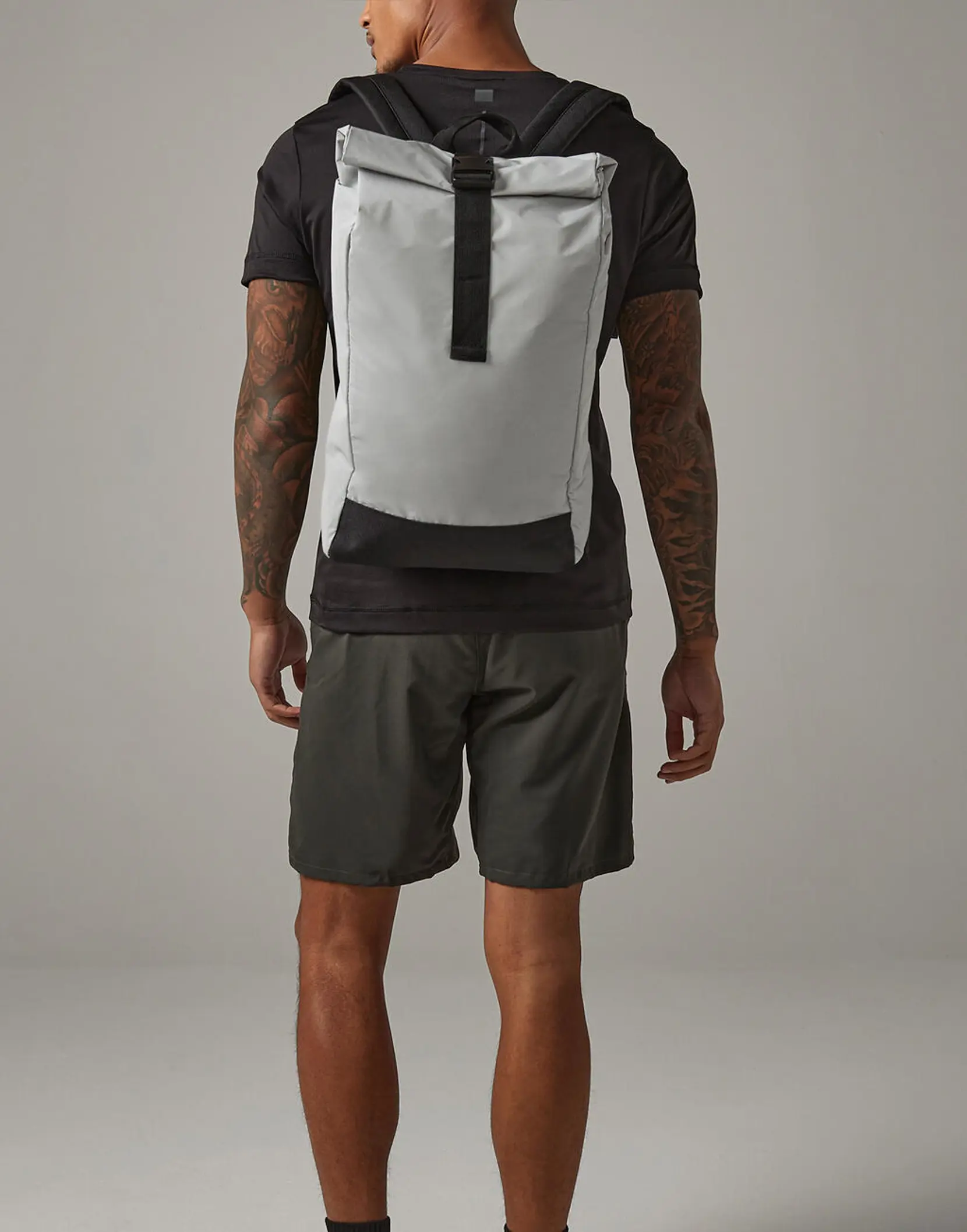 Bild på Reflective Roll-Top Backpack