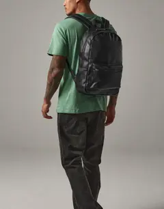 Bild på Faux Leather Fashion Backpack