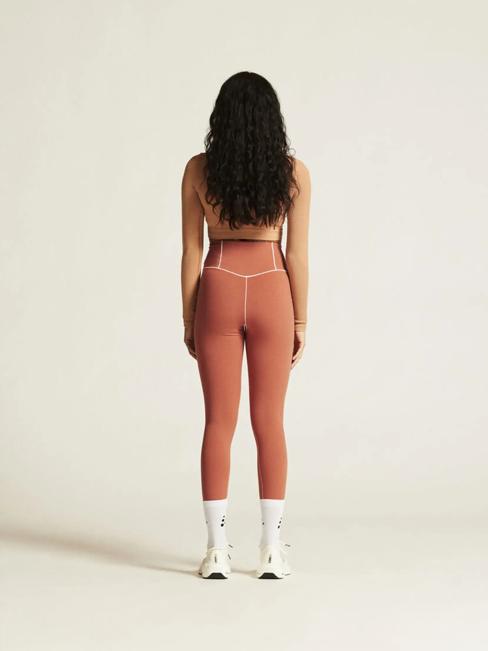 Bild på Collective Rib Cropped LS Top W