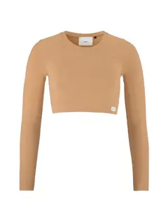 Bild på Collective Rib Cropped LS Top W