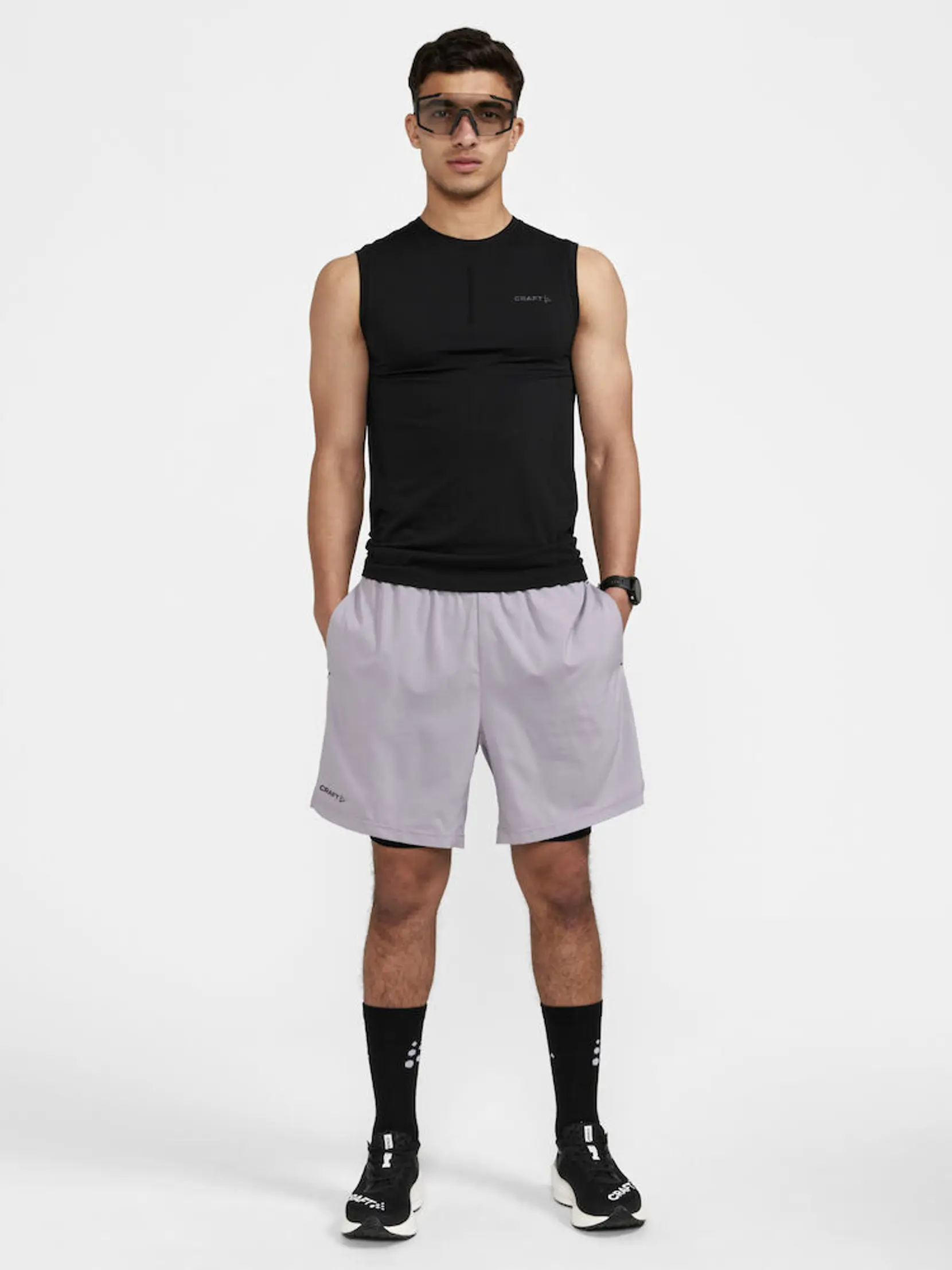 Bild på ADV Essence Perforated 2-in-1 Stretch Shorts M