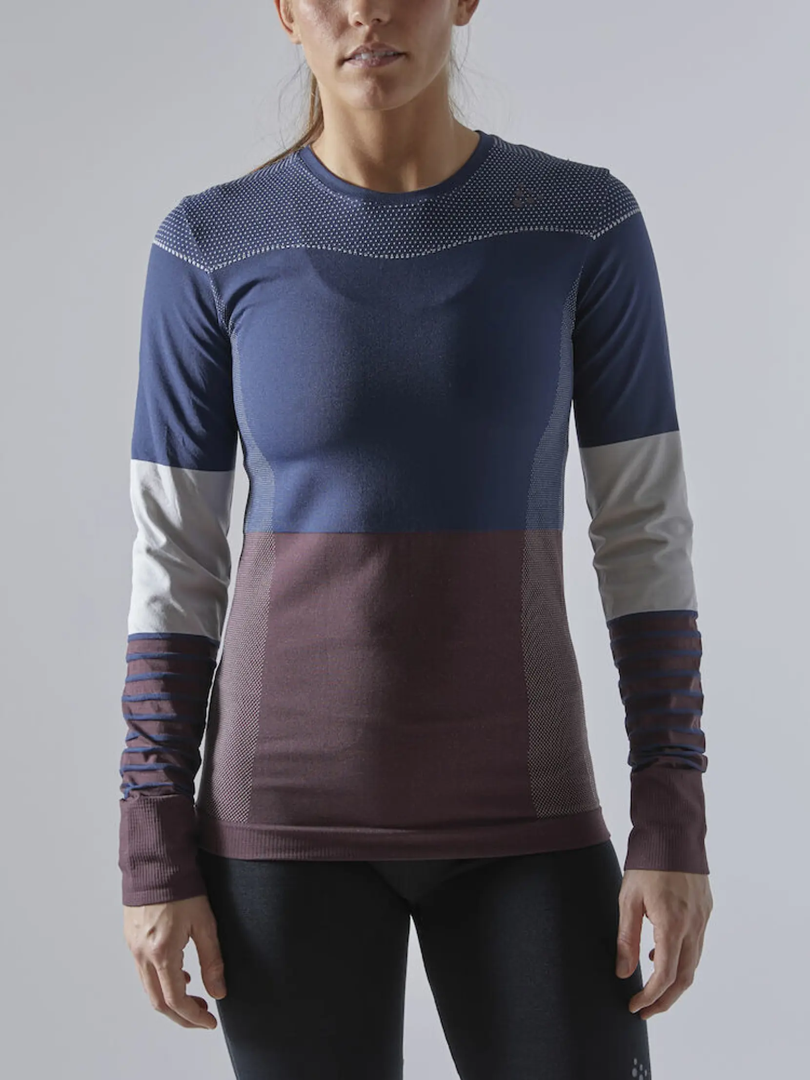 Bild på Fuseknit Comfort Blocked RN LS W