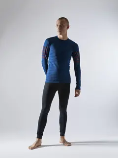 Bild på Fuseknit Comfort Blocked RN LS M