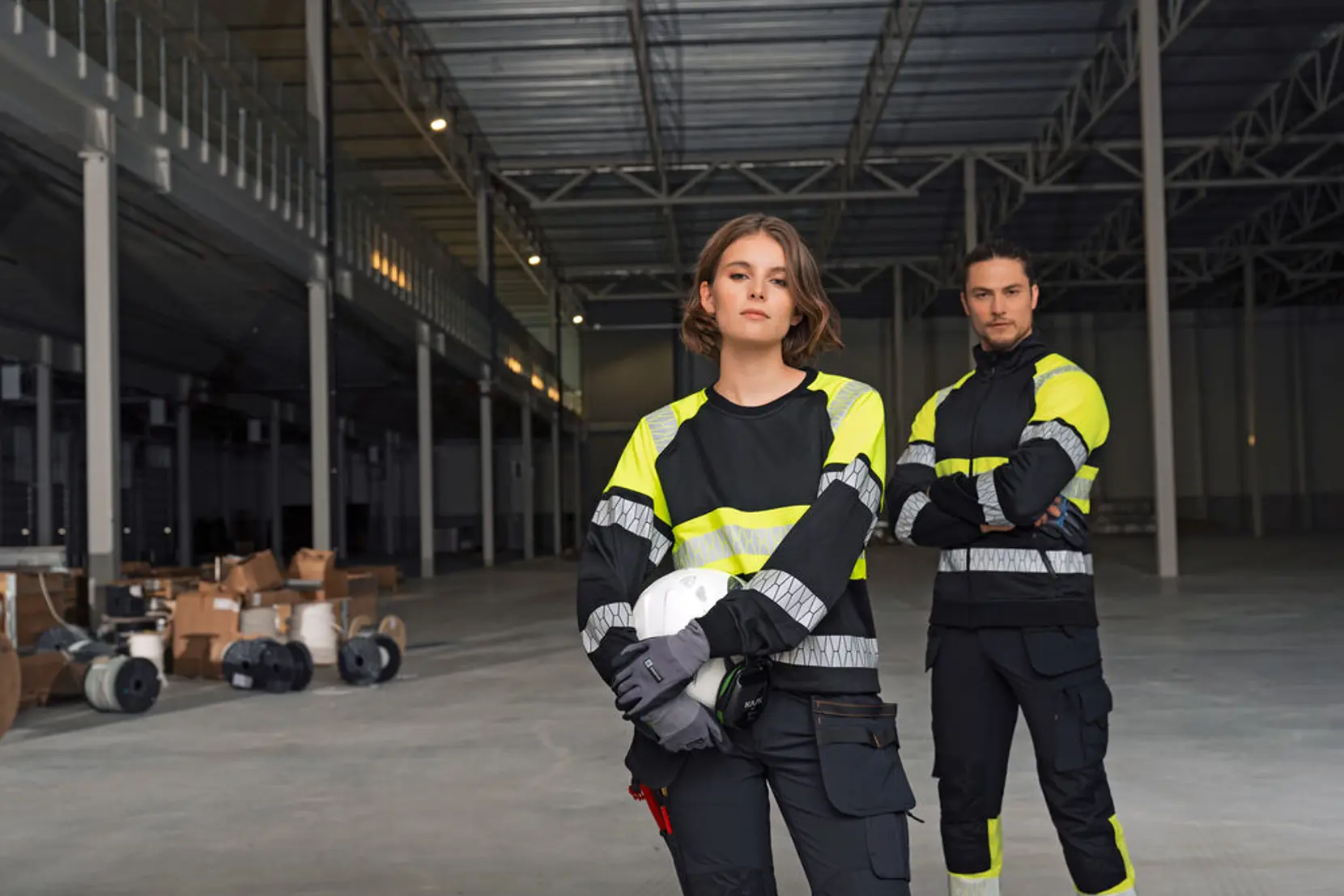 Bild på 5225 Sweatshirt Hel-Zip Varsel Bild på 5225 Sweatshirt Hel-Zip Varsel