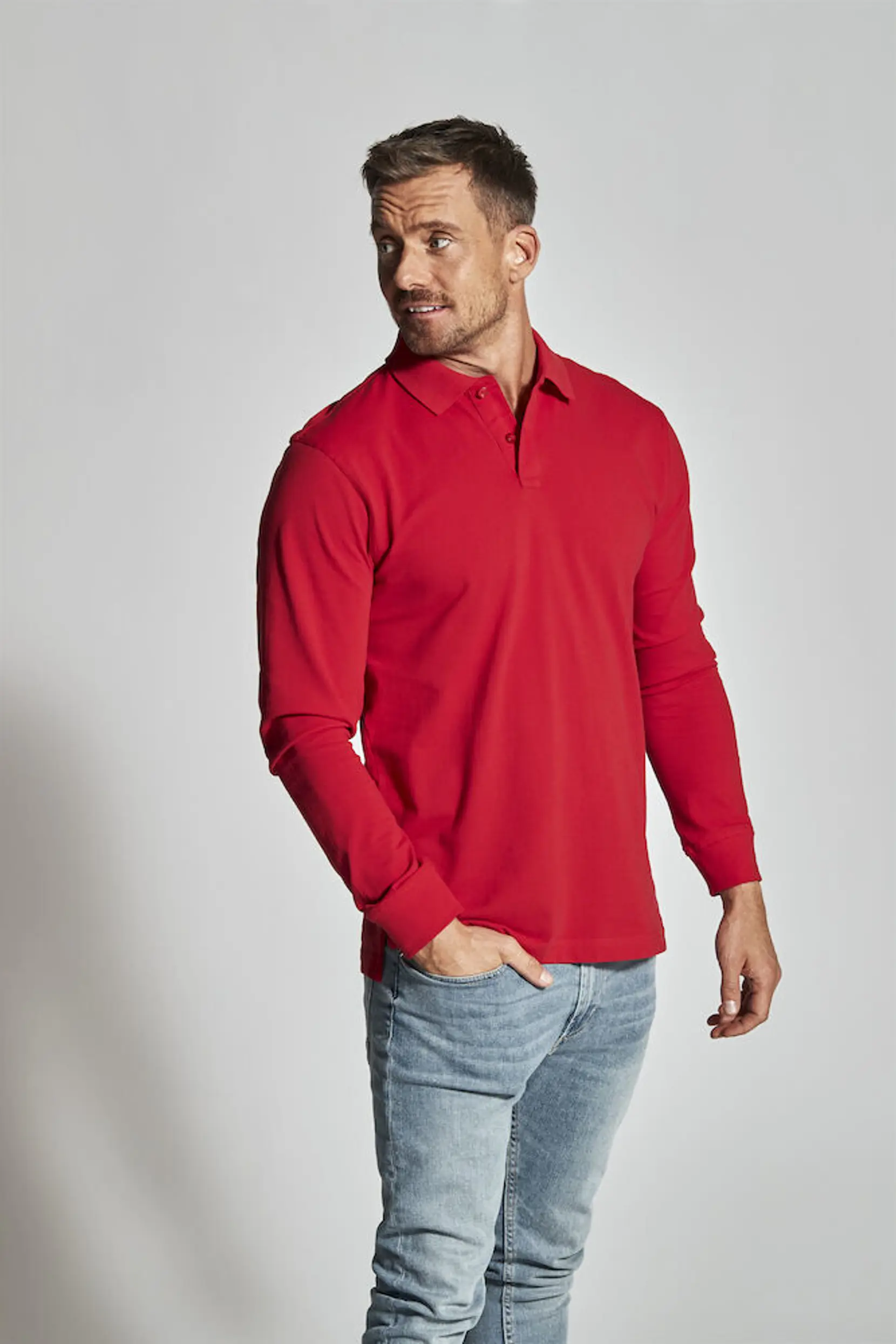 Bild på Pique Long Sleeve Man