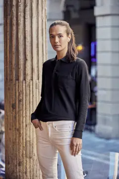 Bild på Basic Polo Pocket L/S
