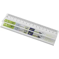 Bild på Sticky-Mate® klisterlappar med tryckt 15 cm linjal av återvunnet material
