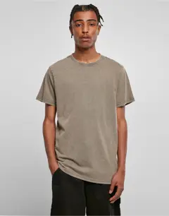 Bild på Acid Washed Round Neck Tee