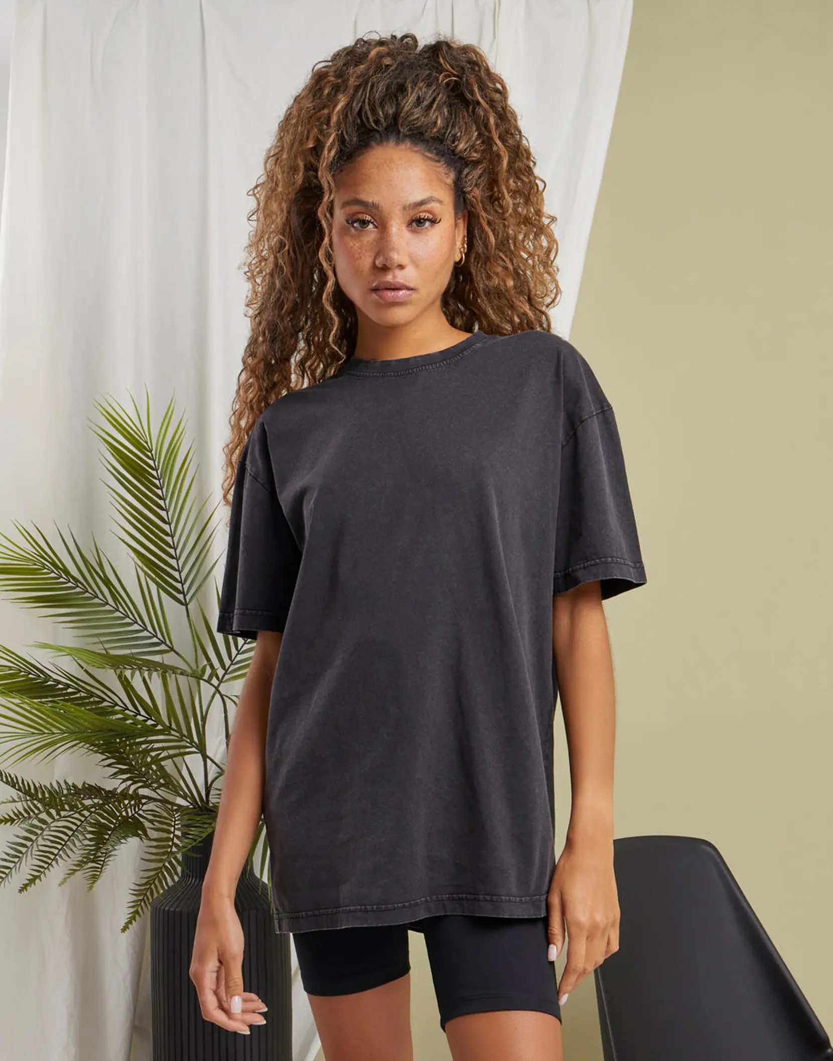 Bild på Ladies Oversized Acid Wash