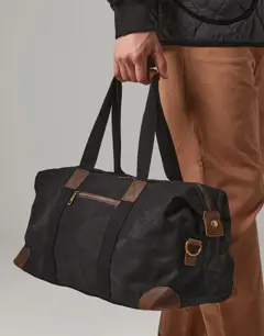 Bild på Heritage Waxed Canvas Holdall