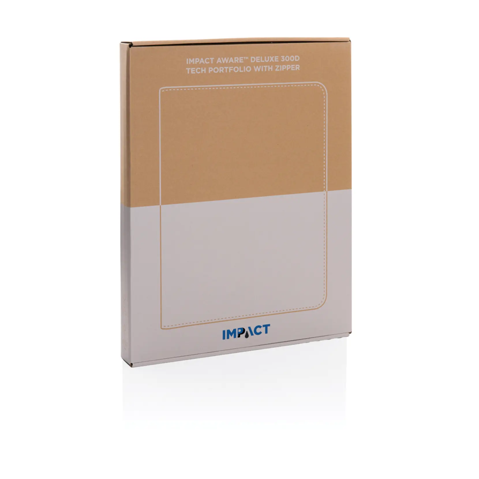Bild på Impact Aware™ lyxig 300D tech-portfolio m. dragkedja