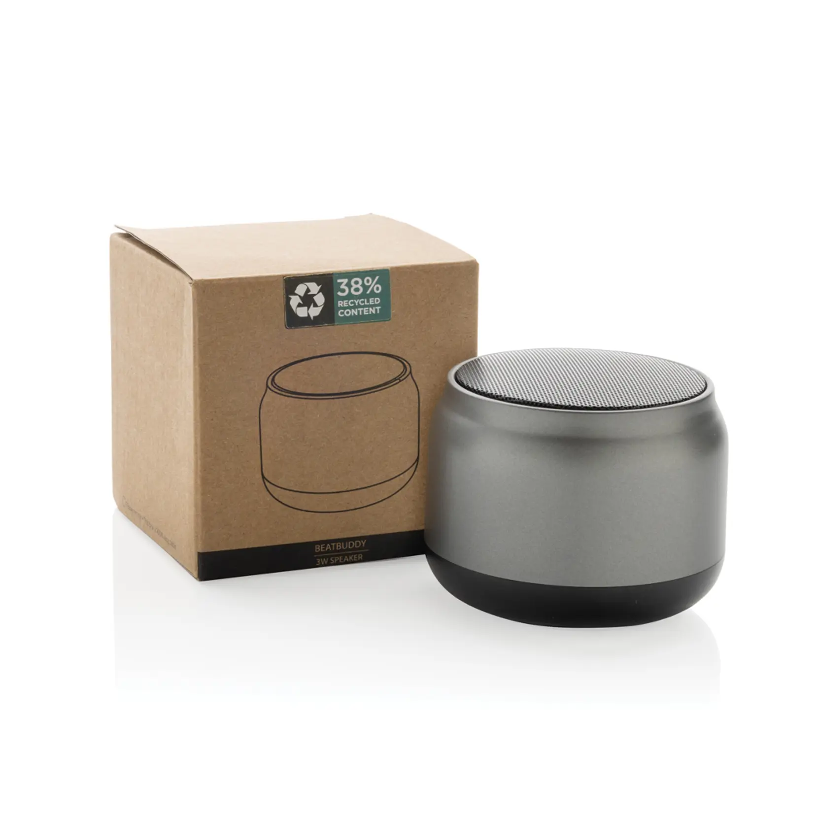 Bild på BeatBuddy recycled plastic 3W speaker