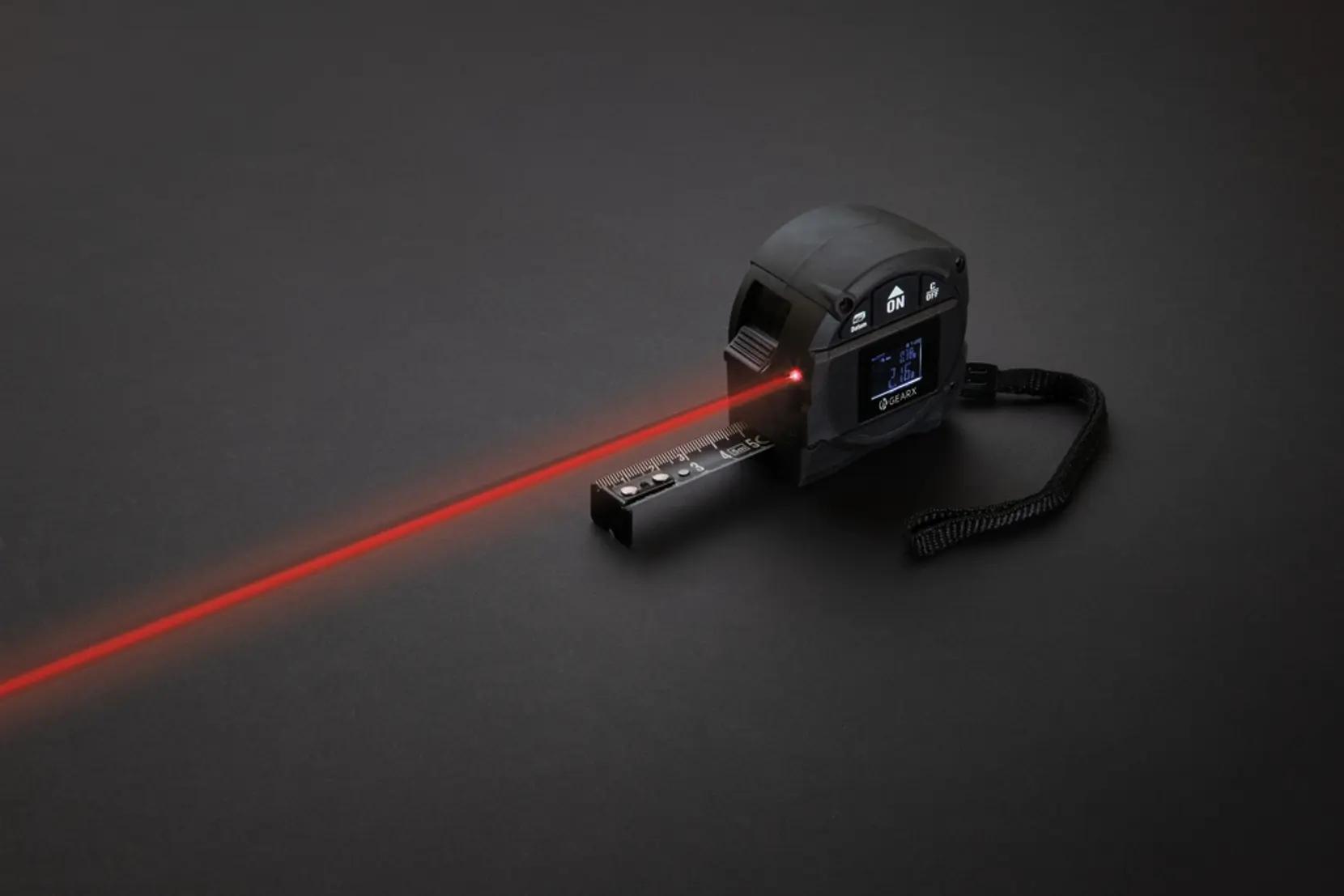 Bild på Gear X 5M måttband med 30M laser