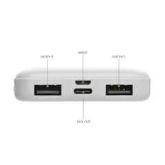 Bild på 5.000 mAh powerbank i RCS återvunnen plast