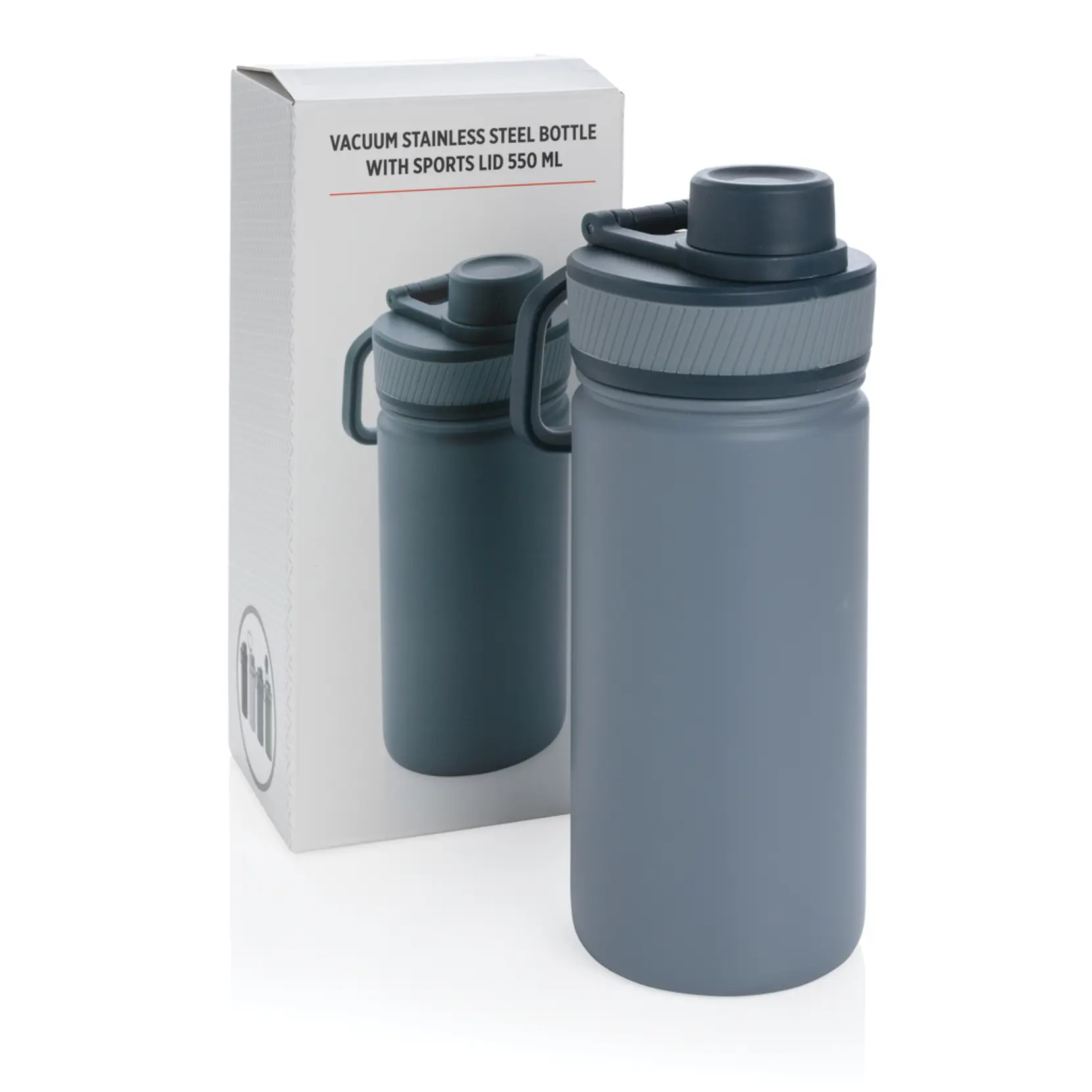 Bild på Vakuumflaska i stainless steel med sportlock 550ml