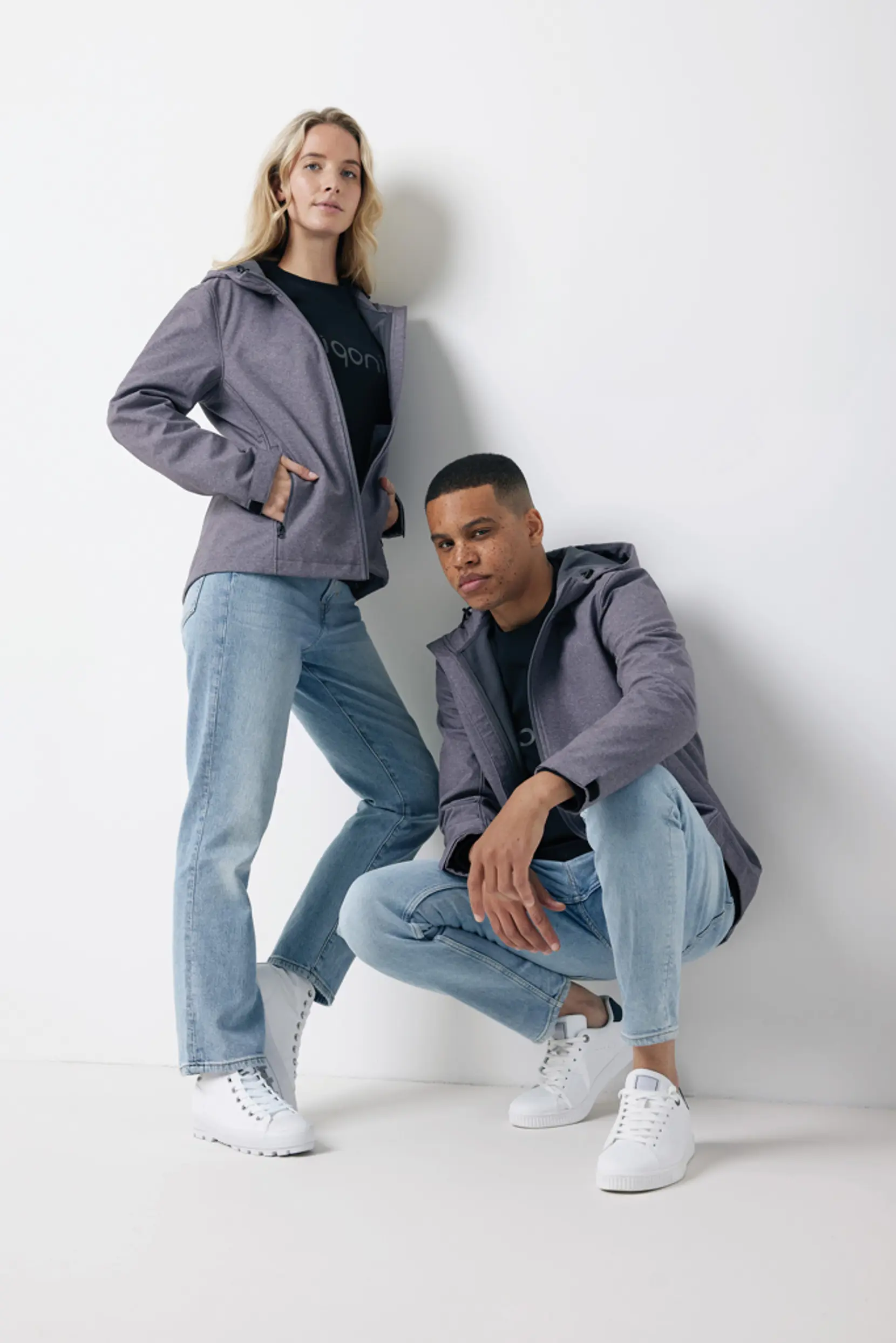 Bild på Iqoniq Makalu soft shell damjacka i återvunnen polyester
