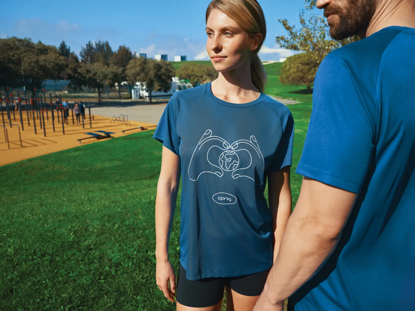 Bild på Iqoniq Tikal quick-dry sport t-shirt i återvunnen polyester