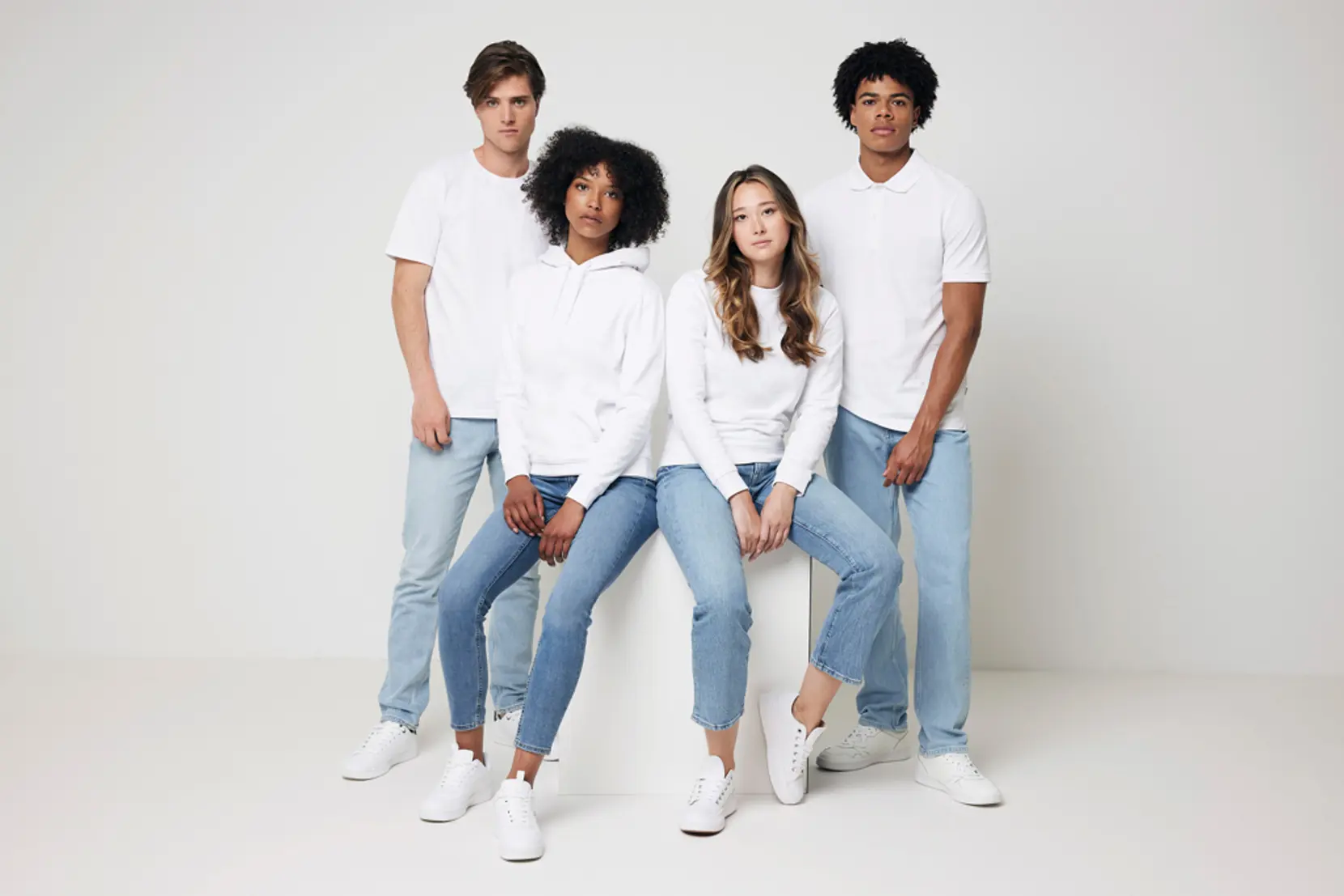 Bild på Iqoniq Zion sweatshirt i återvunnen bomull