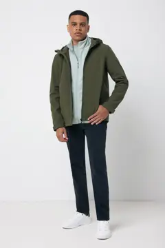 Bild på Iqoniq Makalu soft shell herrjacka i återvunnen polyester