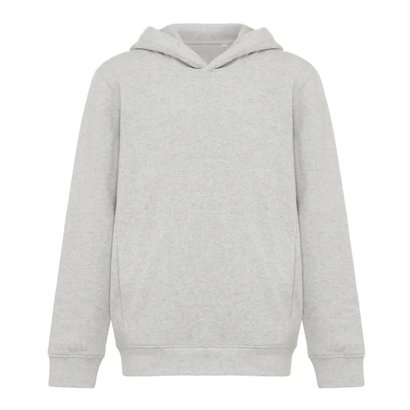 Iqoniq Yengo hoodie i återvunnen bomull med sidofickor för b