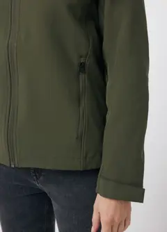 Bild på Iqoniq Makalu soft shell herrjacka i återvunnen polyester