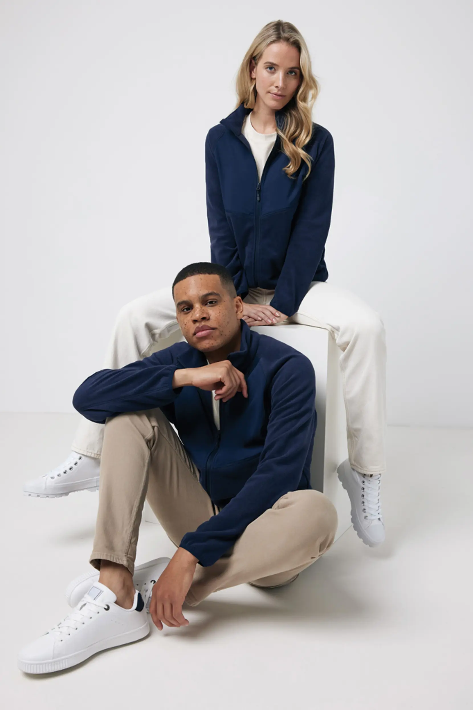 Bild på Iqoniq Talung microfleece med zipper i återvunnen polyester