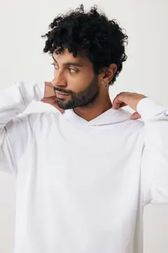 Bild på Iqoniq Yengo hoodie  i återvunnen bomull med sidofickor