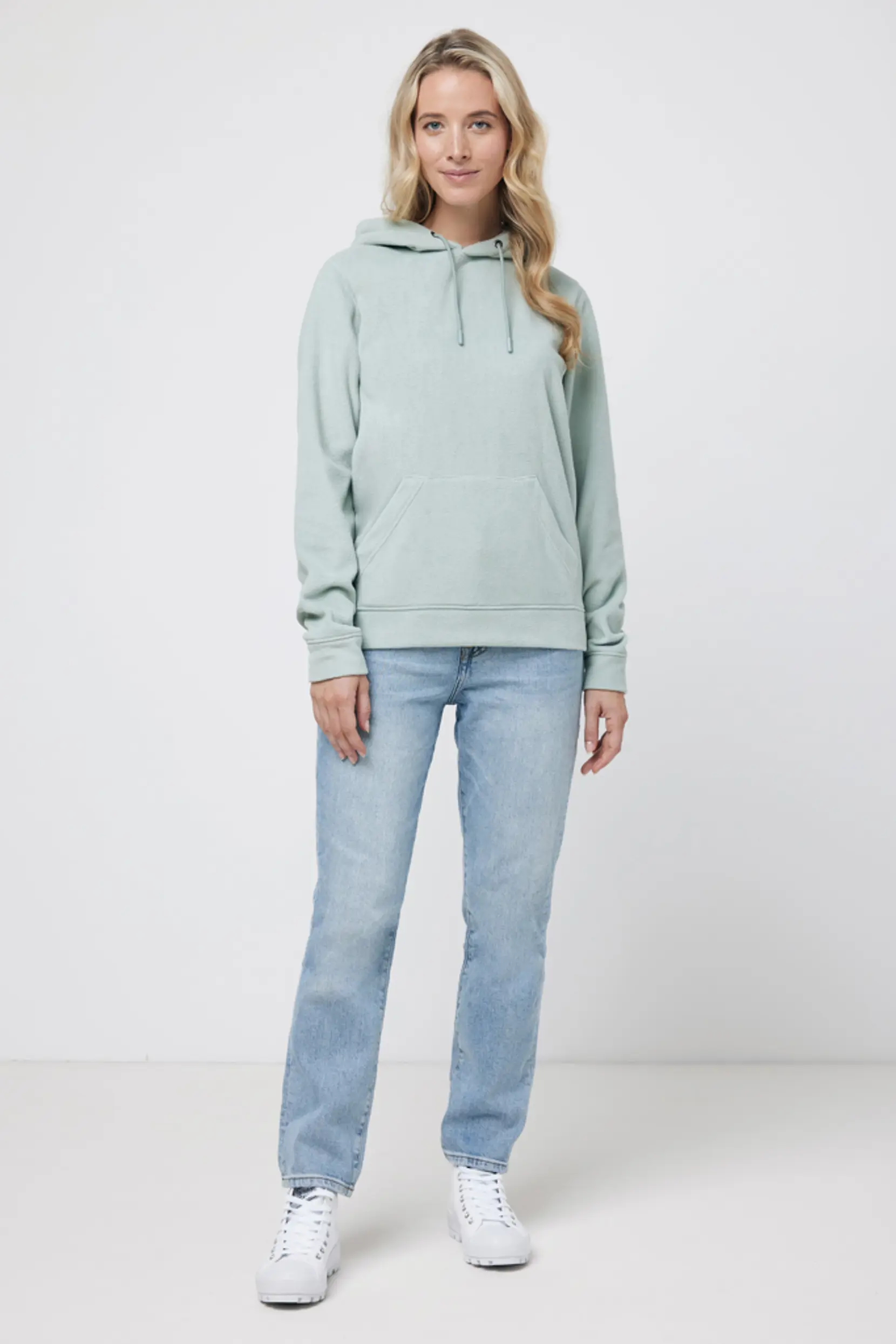 Bild på Iqoniq Trivor microfleece hoodie i återvunnen polyester