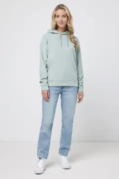 Bild på Iqoniq Trivor microfleece hoodie i återvunnen polyester