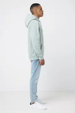 Bild på Iqoniq Trivor microfleece hoodie i återvunnen polyester
