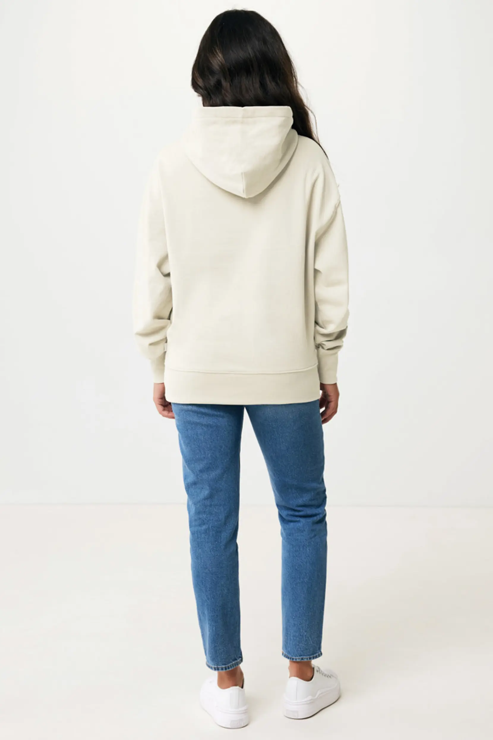 Bild på Iqoniq Yoho relaxed fit hoodie i återvunnen bomull