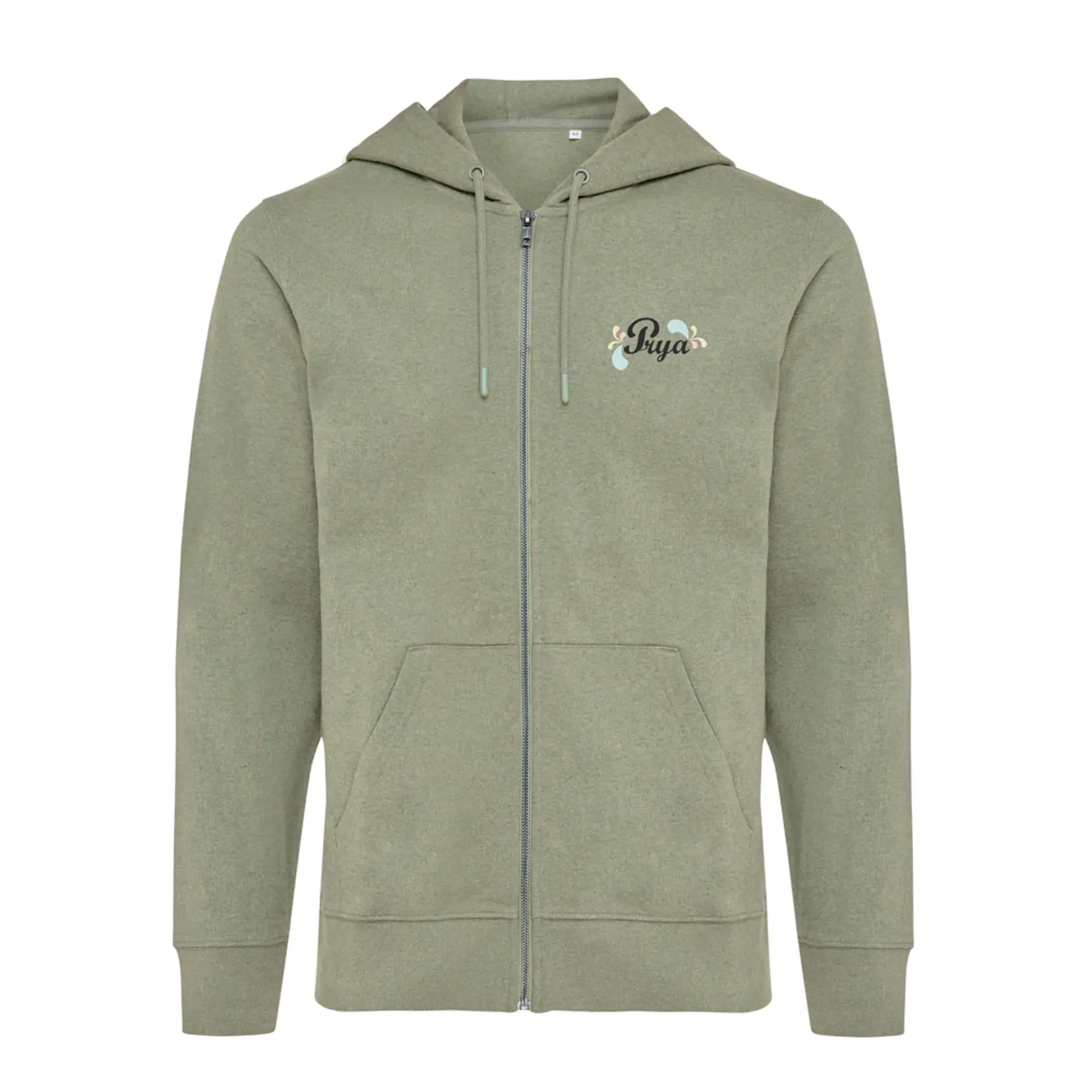 Bild på Iqoniq Abisko hoodie med dragkedja i återvunnen bomull