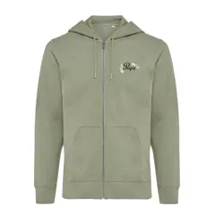 Bild på Iqoniq Abisko hoodie med dragkedja i återvunnen bomull