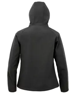 Bild på Women's Recycled 3-Layer Hooded Softshell
