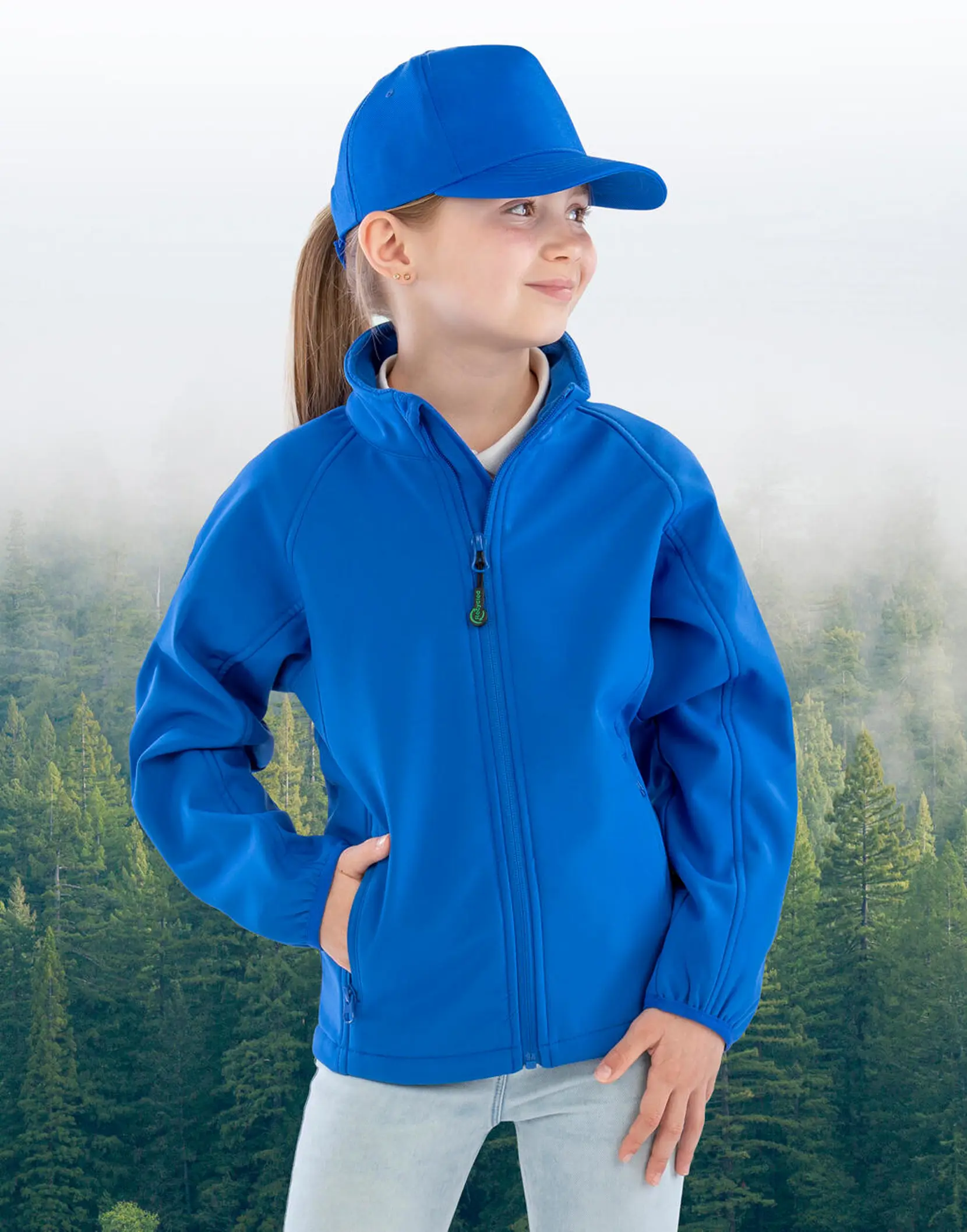 Bild på Recycled 2-Layer Printable J/Y Softshell Jacket